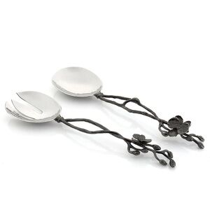 Michael Aram Black Orchid Serving Set - NWT
